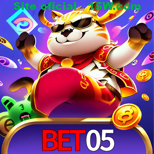 Imagem promocional da bet05 mostrando a plataforma e suas vantagens